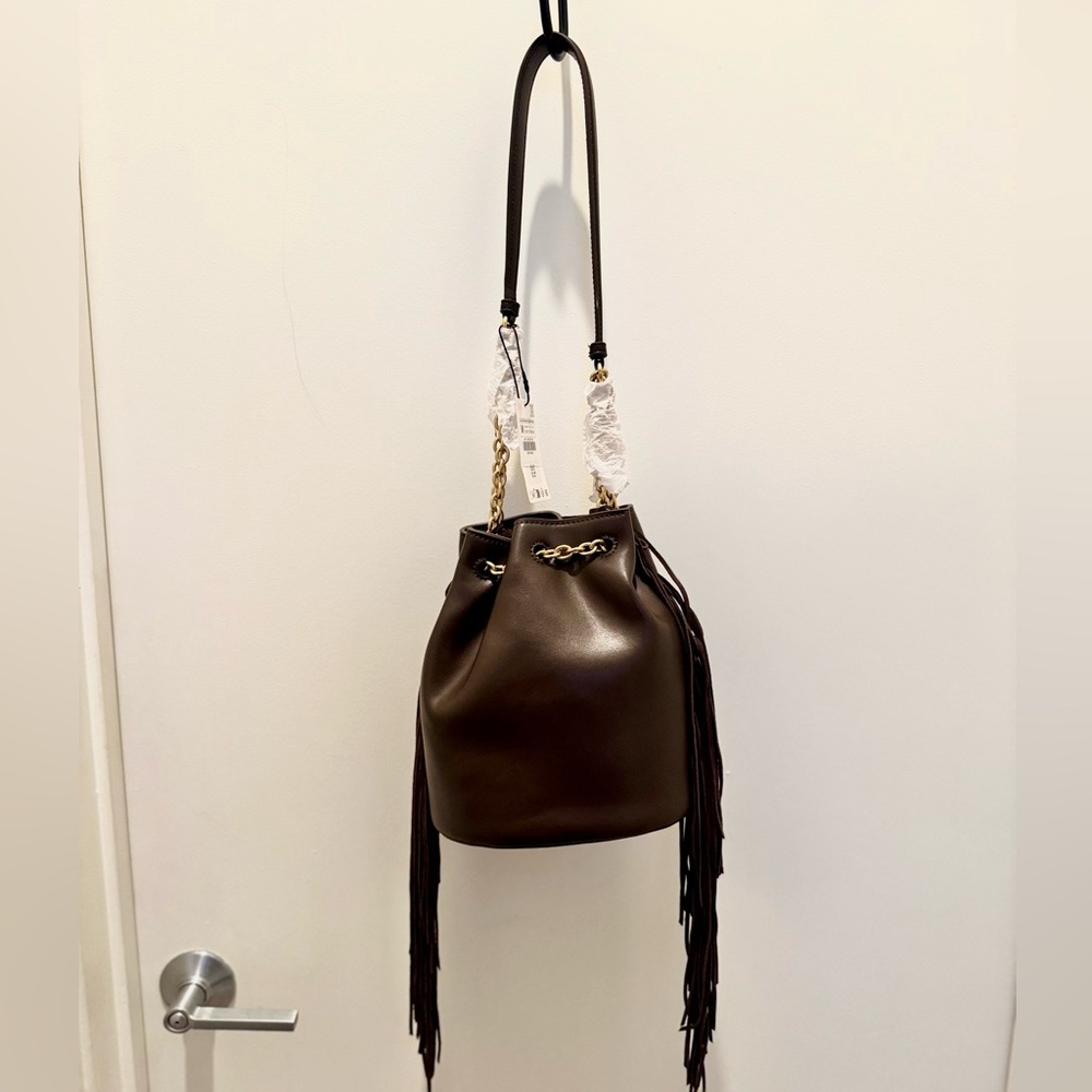 Zara Brown Shoulder Bag Classic Design